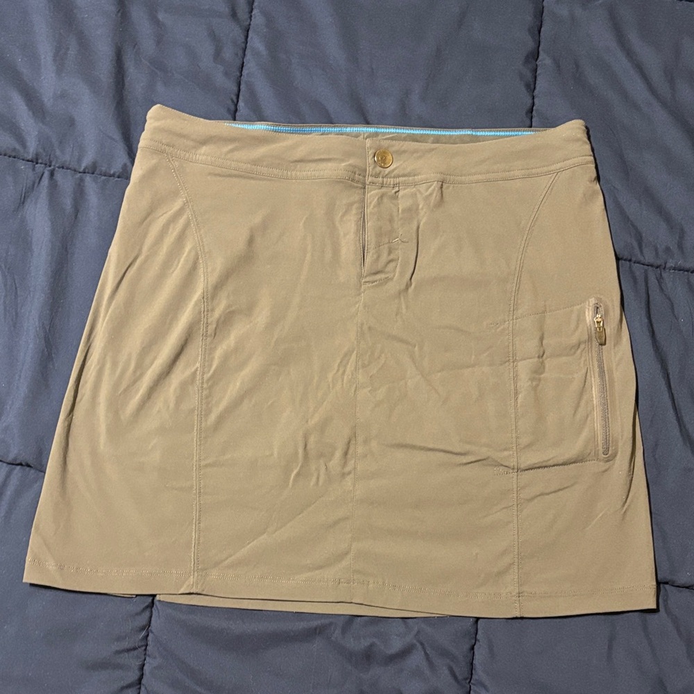 Columbia Gray Skort with Zip Pocket